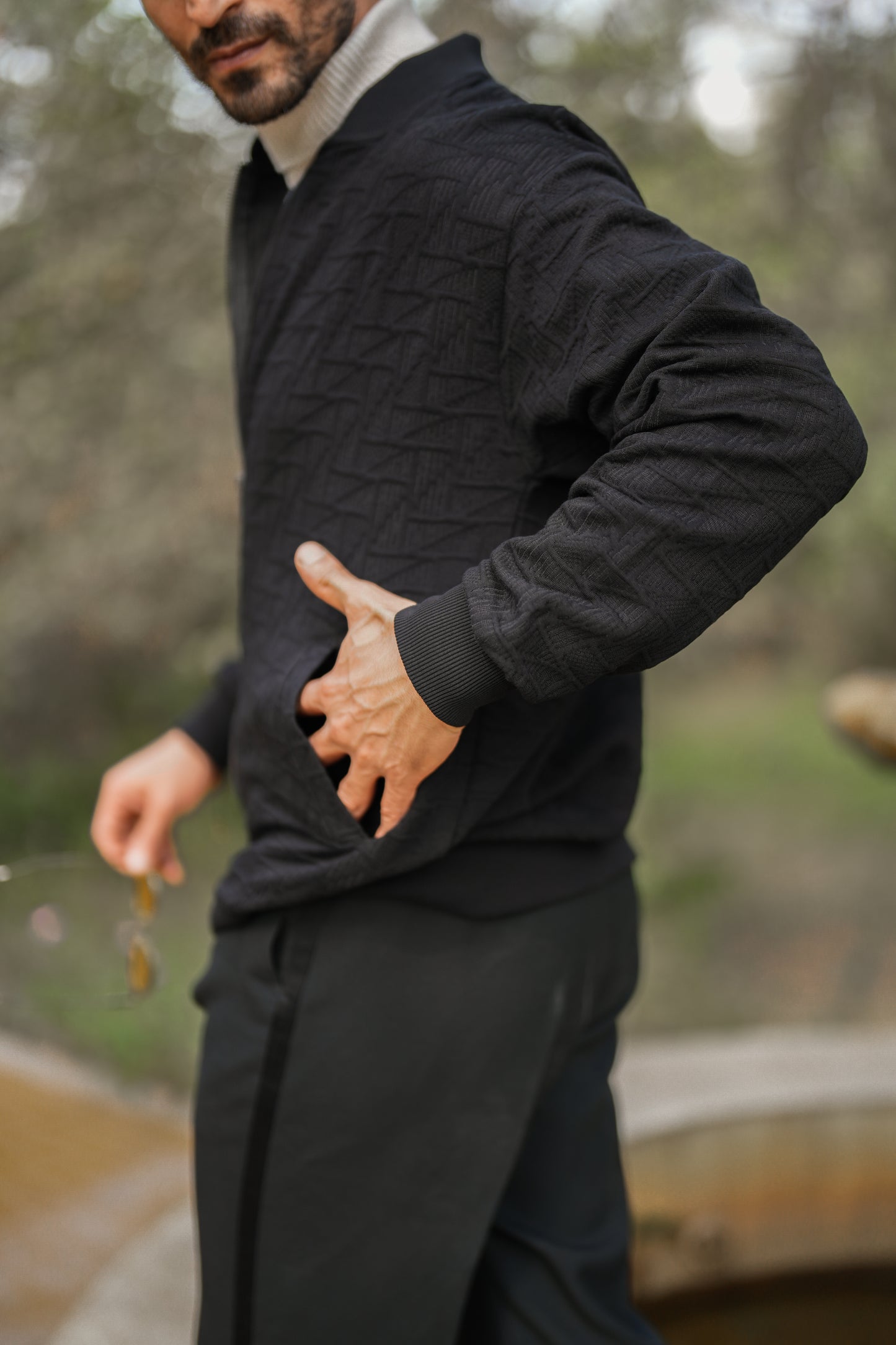 Zipper Jacket – Black